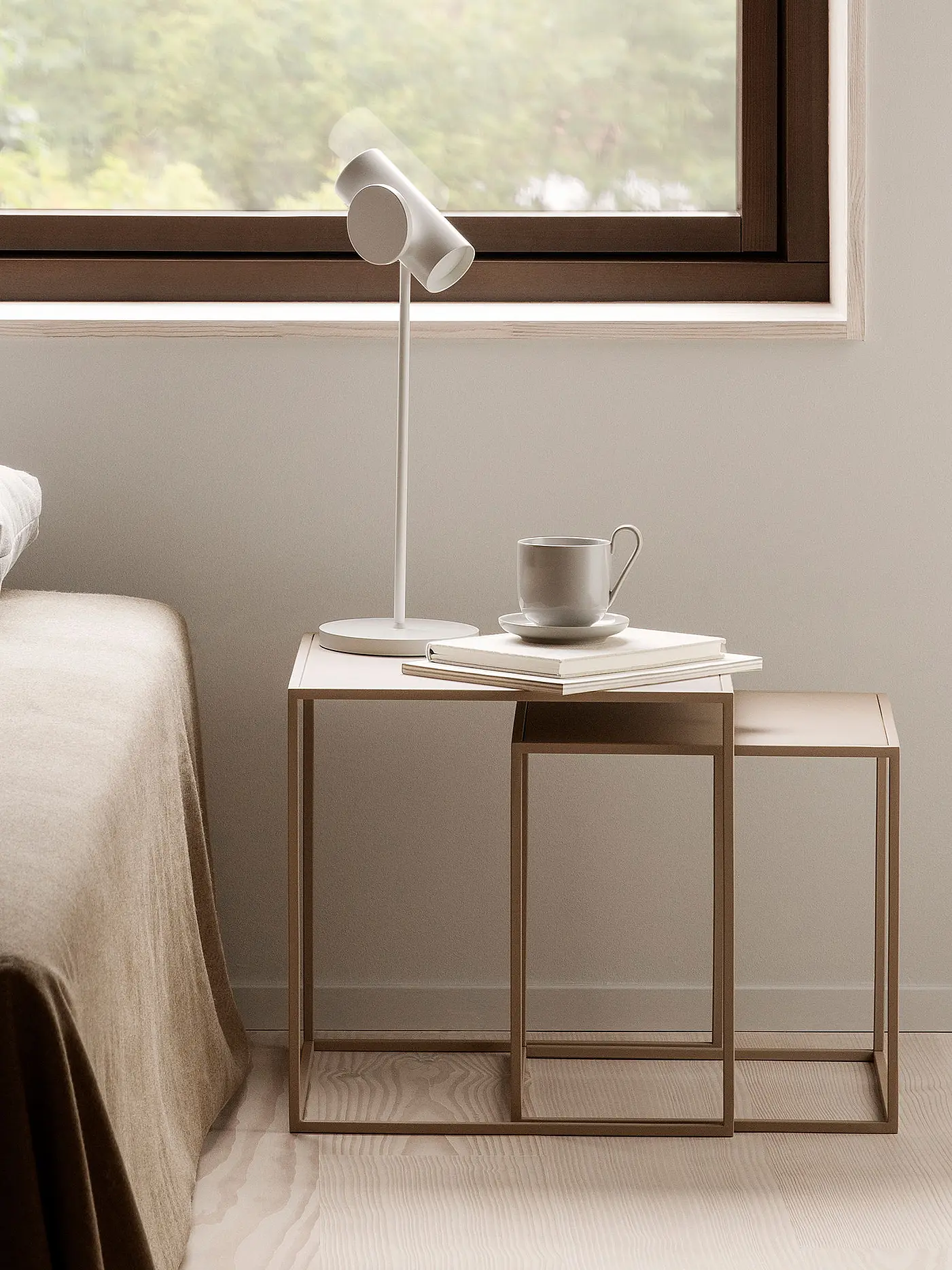 BLOMUS | Beistelltisch Set FERA 2-teilig Mourning Dove | 